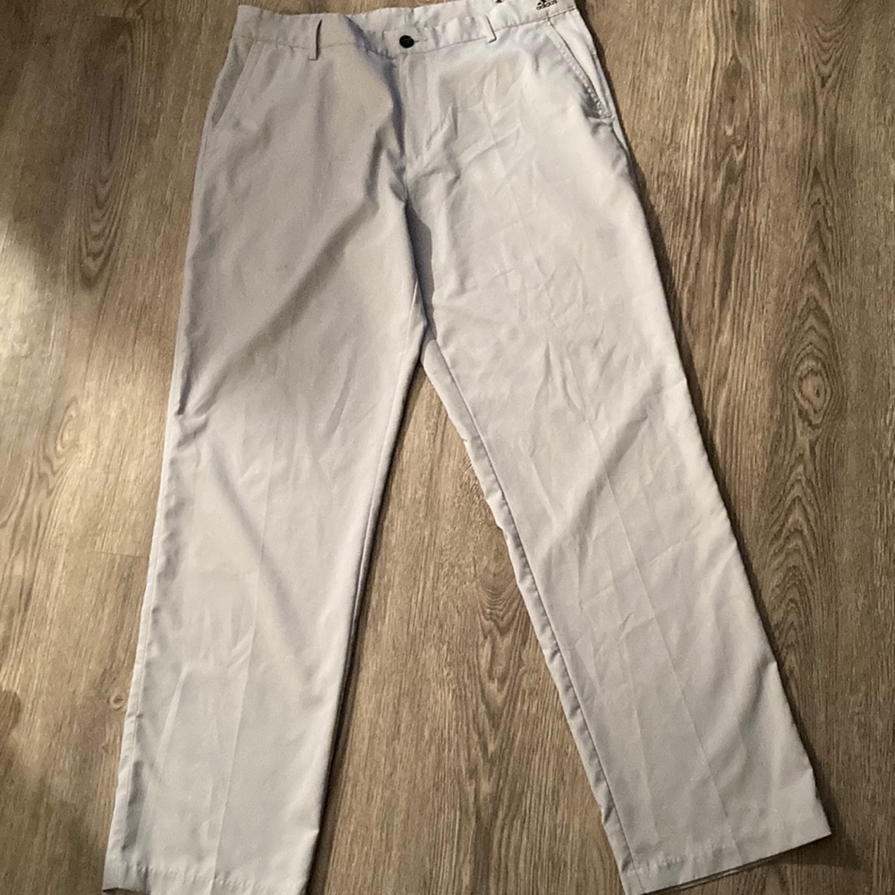 Adidas Adizero Men’s Light Gray Golf ⛳️ Pants. Size 34X32.